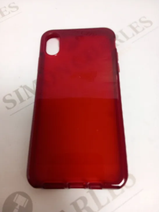 APPROXIMATELY 10 BRAND NEW BOXED TECH 21 EVO ROX CHERRY RED 12FT DROP PROTECTION PHONE CASES FOR IPHONE XS MAX