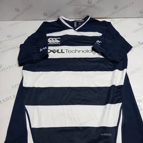 CANTERBURY VAPODRI EVADER HOOPED JERSY - M 