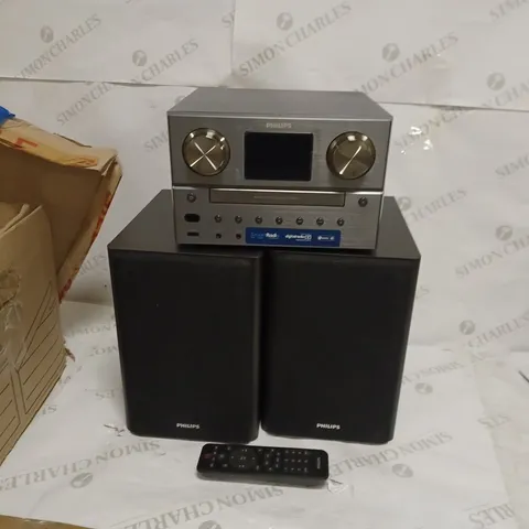 PHILLIPS DIGITAL RADIO WITH SPEAKERS