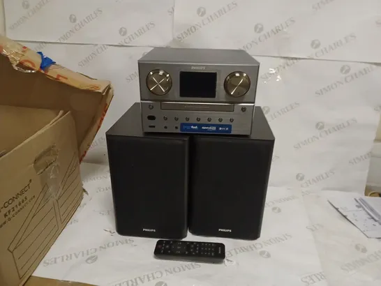 PHILLIPS DIGITAL RADIO WITH SPEAKERS