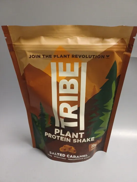 SEALED TRIBE PLANT PROTEIN SHAKE - SALTED CARAMEL 500G