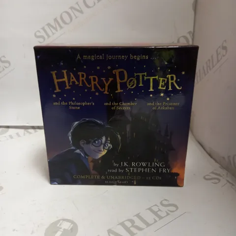 HARRY POTTER 25CD AUDIO BOOK COLLECTION 