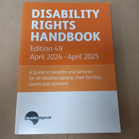 DISABILITY RIGHTS HANDBOOK EDITION 49 2024-2025