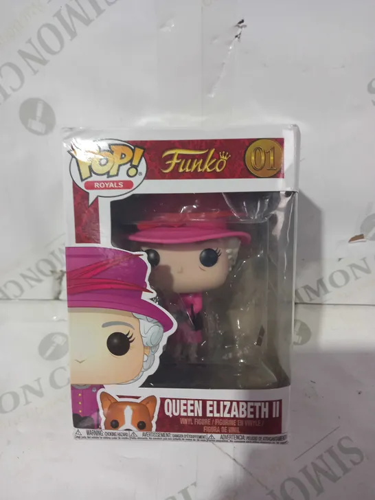 FUNKO POP ROYALS 01 QUEEN ELIZABETH II VINYL FIGURE