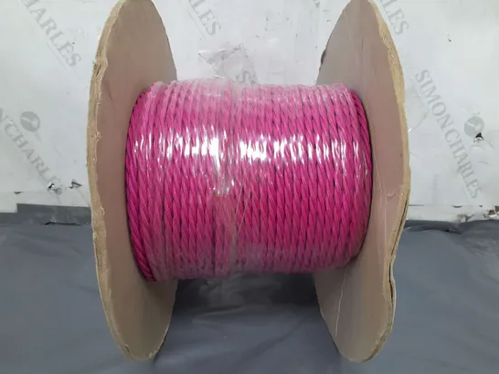 BOXED NOSTALGIA LIGHTS VIOLET PINK TWISTED CABLE REEL (100M)