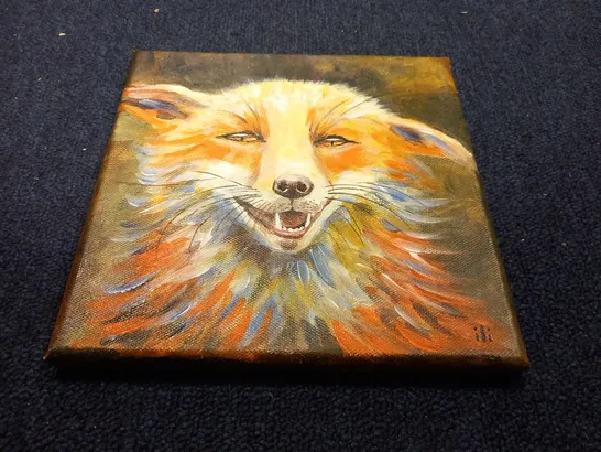 ILONA WINTER 2022 'FOX' CANVAS PAINTING 