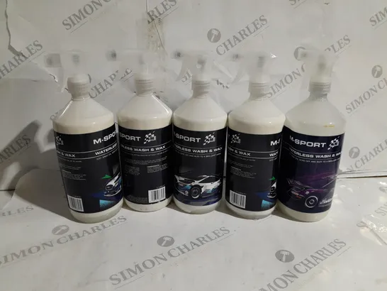 5 M-SPORT WATERLESS WASH AND WAX 1 LITRE