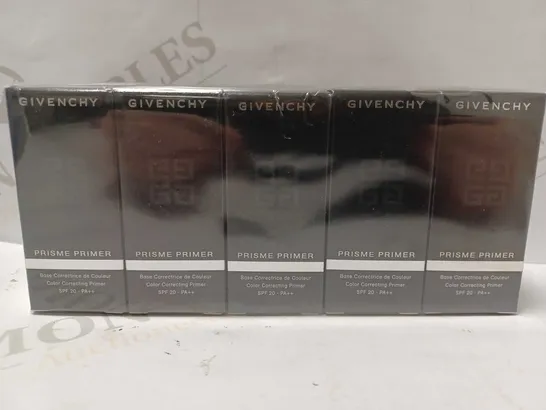 LOT OF APPROX 10 X 5ML GIVENCHY PRISME PRIMER COLOR CORRECTING PRIMER #01 BLEU 