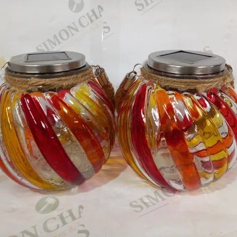 BELL & HOWELL SET OF 2 SOLAR JAR LIGHTS