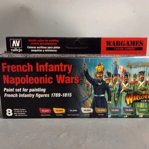 FRENCH INFANTRY NAPOLEONIC WARS - PAINT SET