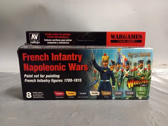 FRENCH INFANTRY NAPOLEONIC WARS - PAINT SET