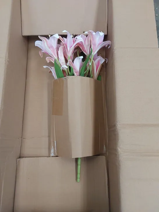 BOXED THE SEASONAL ALISE LILLIES ARRANGEMENT