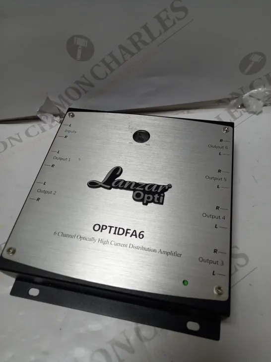 LANZAR OPTIDFA6 6 CHANNEL OPTICALLY HIGH CURRENT DISTRIBUTION AMPLIFIER