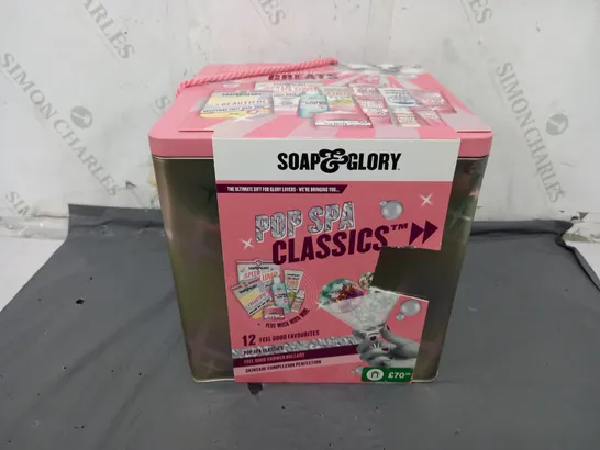 BOXED SOAP & GLORY POP SPA CLASSICS SET