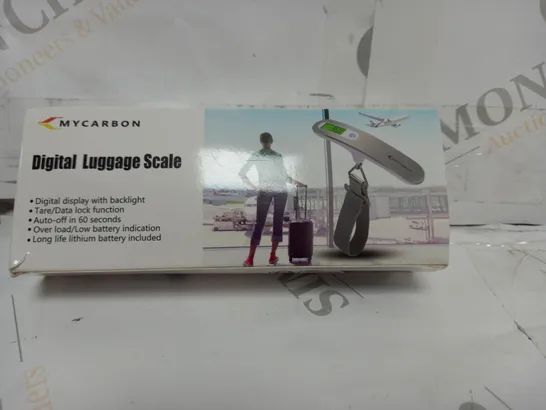 BOXED DIGITAL LUGGAGE SCALE 