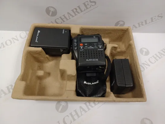 MIDLAND ALAN 42 DW HANDHELD CB TRANSCEIVER 