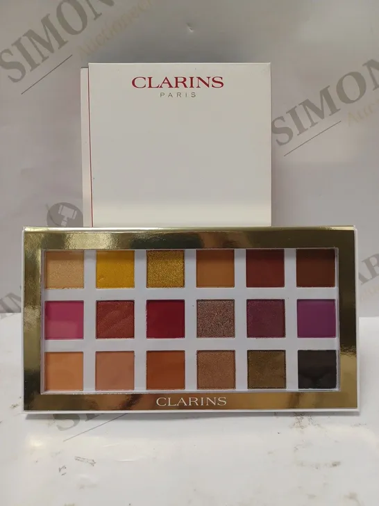 LOT OF 2 CLARINS EYESHADOW MAKE UP PALETTES