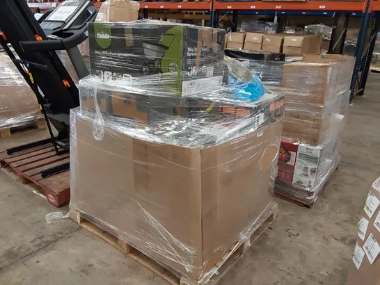 PALLET OF APPROXIMATELY 12 UNPROCESSED RAW RETURN HOUSEHOLD AND ELECTRICAL GOODS TO INCLUDE;