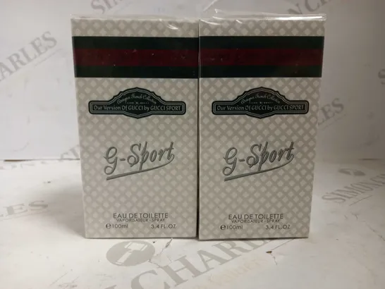 LOT OF 12 DFC G-SPORT EDT 100ML