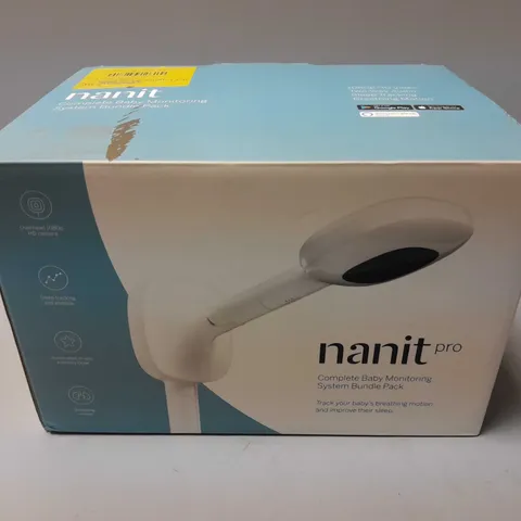 BOXED NANIT PRO COMPLETE BABY MONITORING SYSTEM BUNDLE PACK