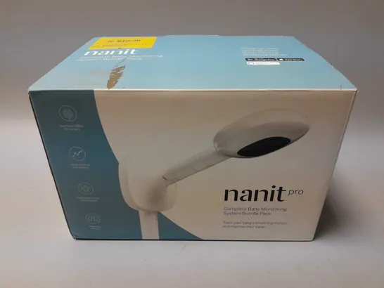 BOXED NANIT PRO COMPLETE BABY MONITORING SYSTEM BUNDLE PACK