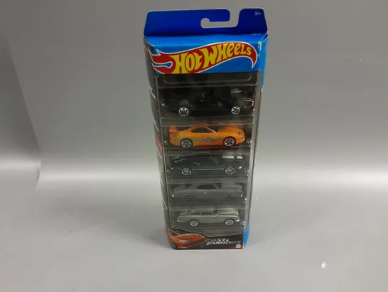 HOT WHEELS 5-PACK BUNDLE FAST FURIOUS EDITION