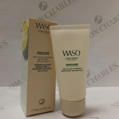 SHISEIDO WASO SHIKULIME GEL-TO-OIL CLEANSER 125ML