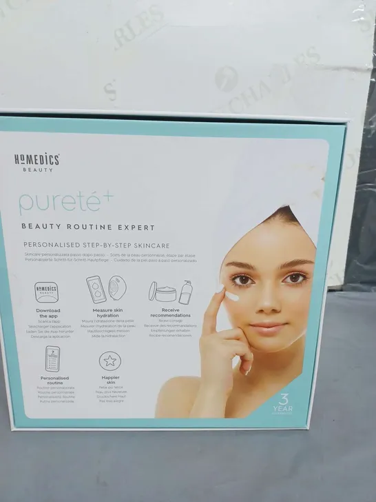 BOXED AND SEALED HOMEDICS PURETE + BEAUTY ROUTINE EXPERT