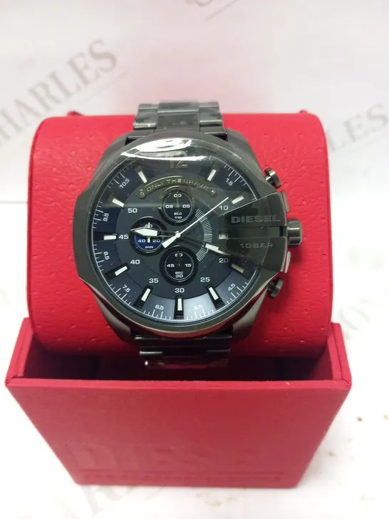 BOXED DIESEL MEGA CHIEF MENS TRADITIONAL WRIST WATCH