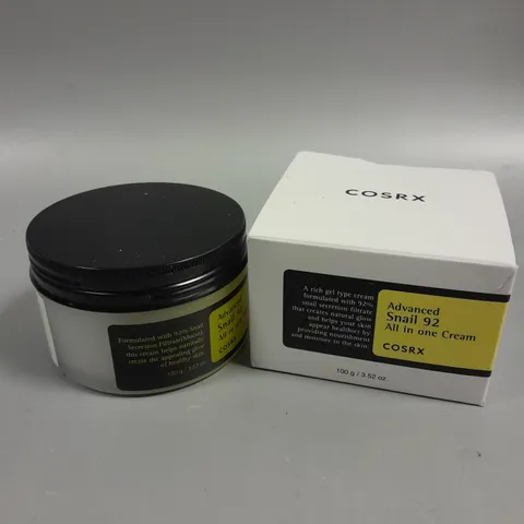 BOXED COSRX ADVANCED SNAIL 92 ALL IN ONE CREAM - 100G
