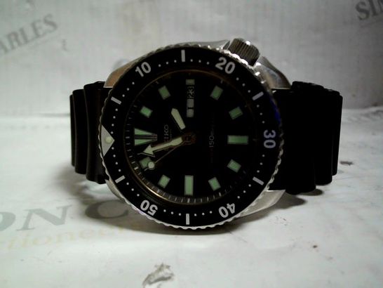 SEIKO GLOW IN THE DARK FACE WATCH - UNBOXED