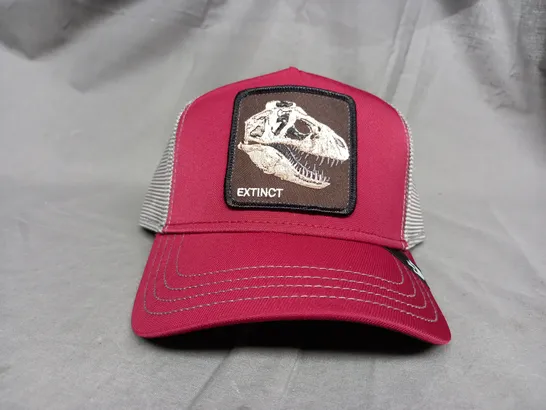 SAPCA GOORIN THE FARM CAPSULE TRUCKER CAP, MAROON EXTINCT