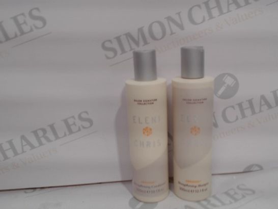 ELENI CHRIS KERAMIN SHAMPOO & CONDITIONER SET - 300ML