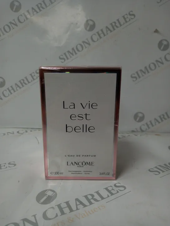 BOXED LANCOME PARIS LA VIE ECT BELLE L'EAU DE PARFUM 100ML - SEALED 