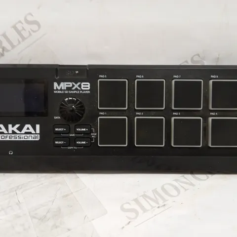 AKAI MPX8 MOBILE SD SAMPLE PLAYER