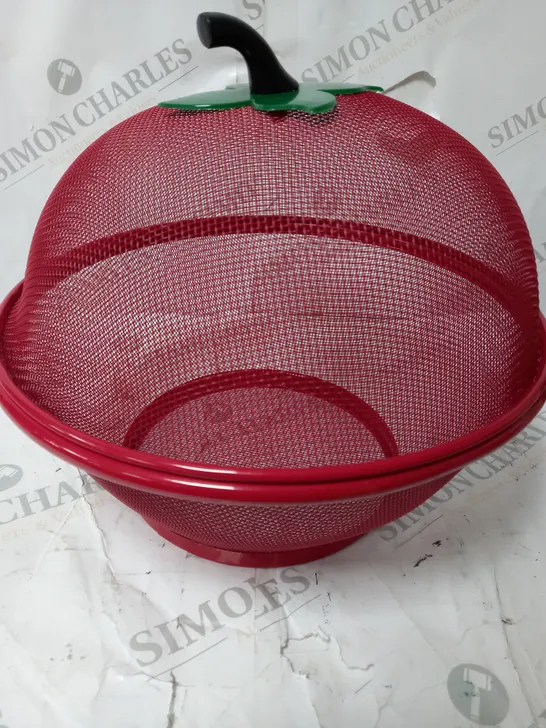 BAOPING FRUIT AND VEGETABLE BASKET PROTECTOR / SIZE 28.5CM IN RED 