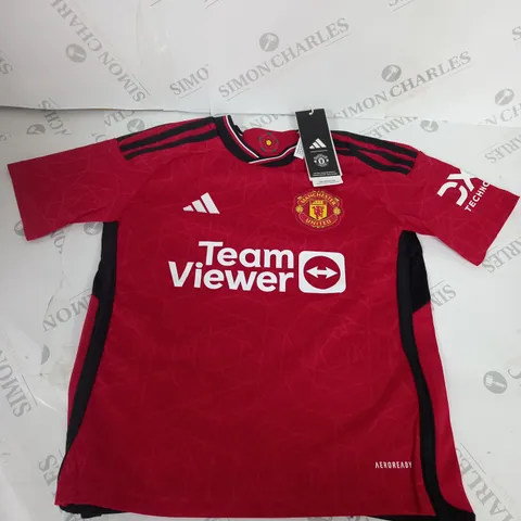 ADIDAS MANCHESTER UNITED HOME KIT - RASHFORD 10 - 9-10 YEARS