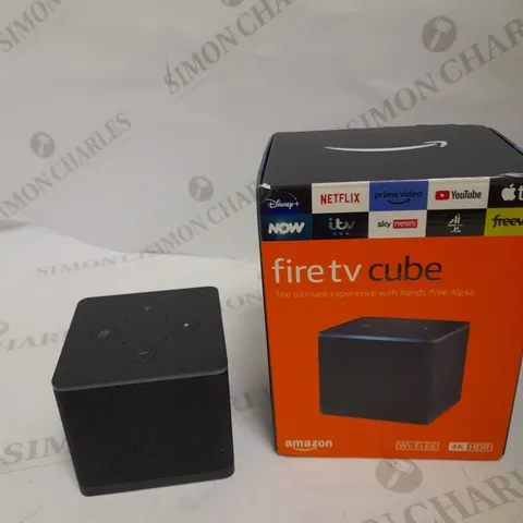 AMAZON 4K ULTRA HD FIRE TV CUBE