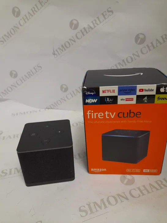 AMAZON 4K ULTRA HD FIRE TV CUBE RRP £139.99