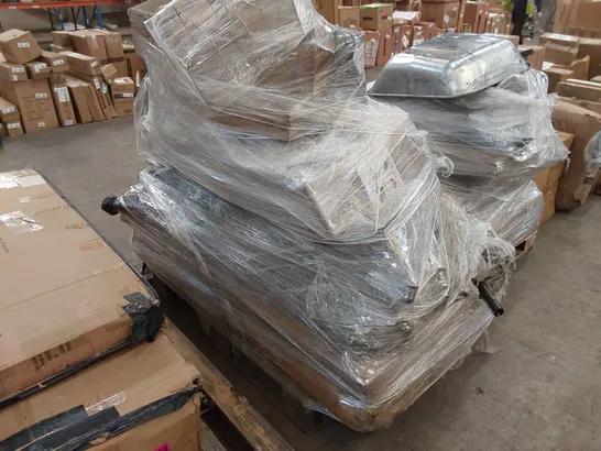 PALLET OF ASSORTED HOMEWARE AND FURNITURE PARTS 