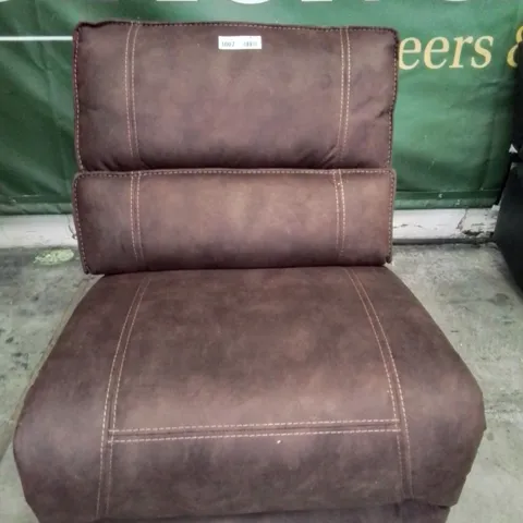 DESIGNER BROWN LEATHER SECTION