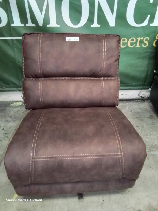 DESIGNER BROWN LEATHER SECTION