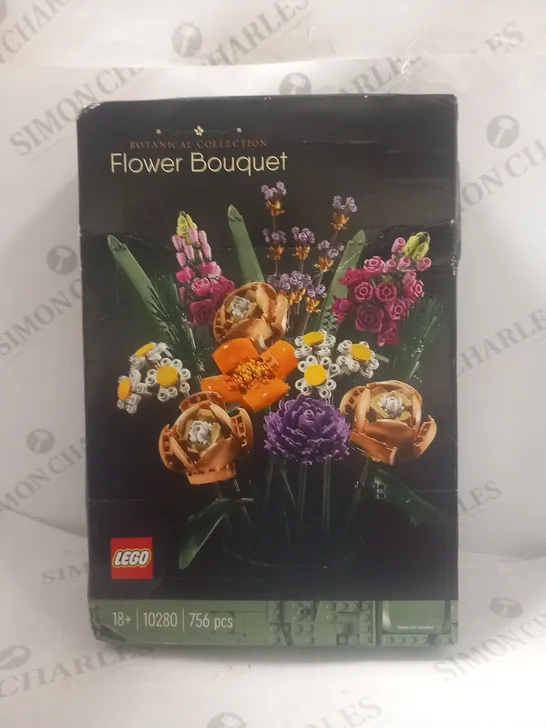 BOXED LEGO 10280 BOTANICAL COLLECTION FLOWER BOUQUET