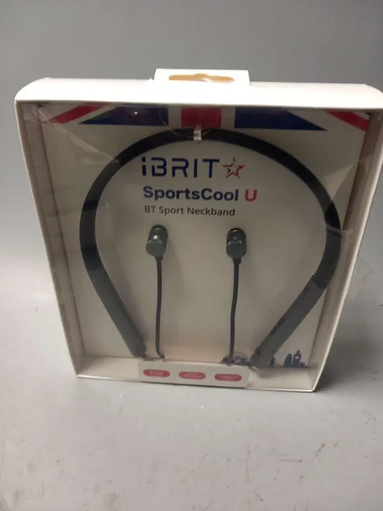 FOUR PAIRS OF BOXED IBRIT SPORTS COOL U BT SPORT NECKBANDS