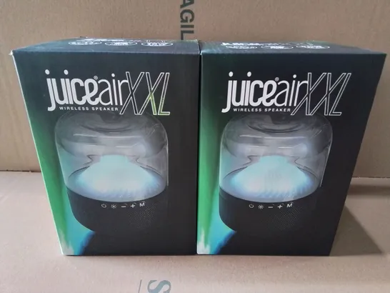 LOT OF 5 BOXED BRAND NEW JUICE XXL WIRELESS SPEAKER