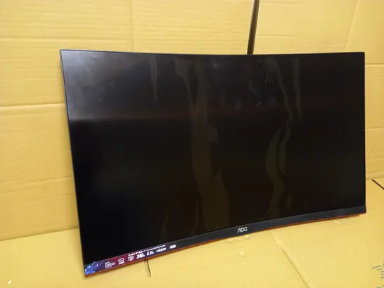 AOC GAMING C27G2ZU 27 INCH FHD CURVED MONITOR