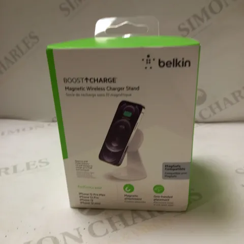 BELKIN MAGNETIC WIRELESS CHARGER STAND 