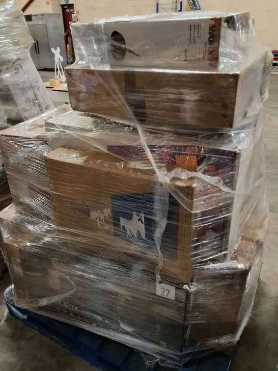 PALLET OF APPROXIMATELY 15 UNPROCESSED RAW RETURN TELEVISION AND MONITORS;