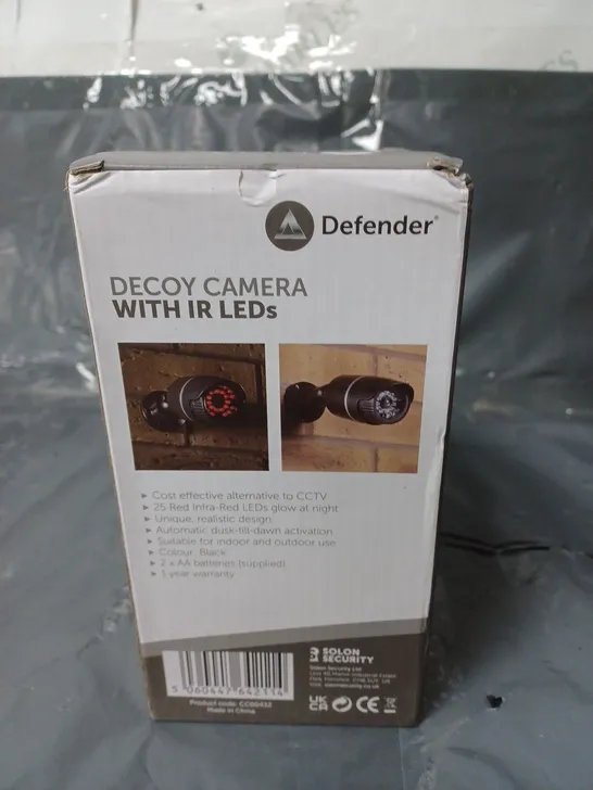 LOT OF 2 DEFENDER DEVOY CAMERA WITH IR LEDS