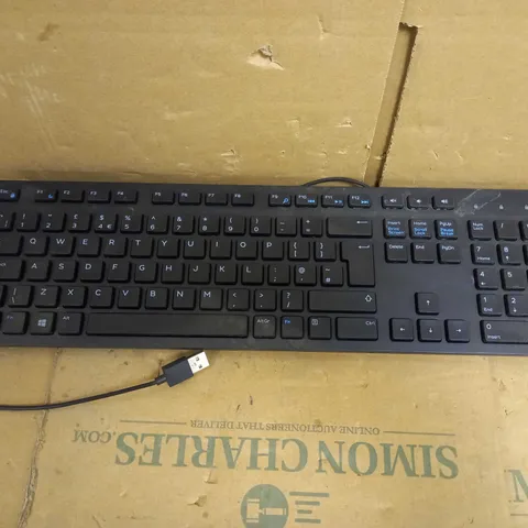 DELL WIRED KEYBOARD - BLACK
